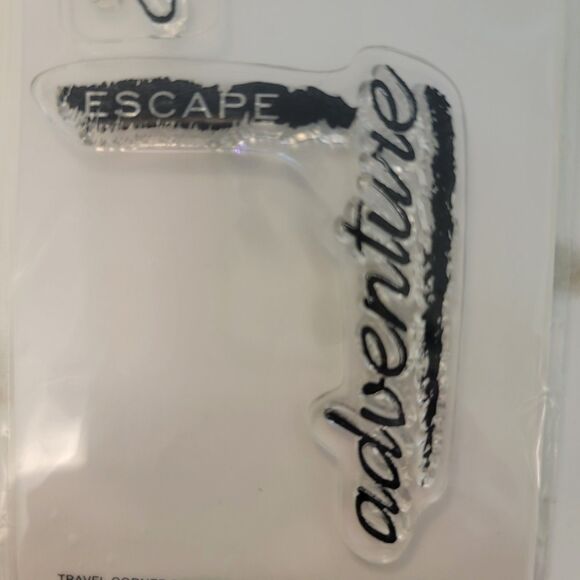 TRAVELER DESTINATIONS & TRAVEL CORNER DESIGNS Clear Cling Stamps Lot of 2 Pkgs - Picture 12 of 12